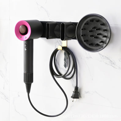 Wall-mount Hair Dryer Holder